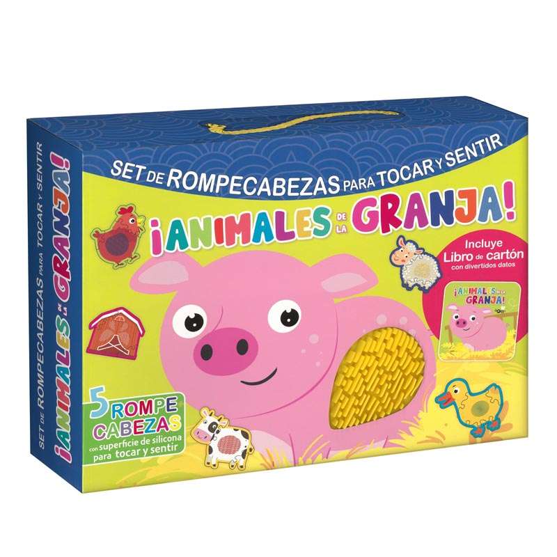 Animales de la Granja Rompecabezas Táctil - Farm Puzzle Tactil