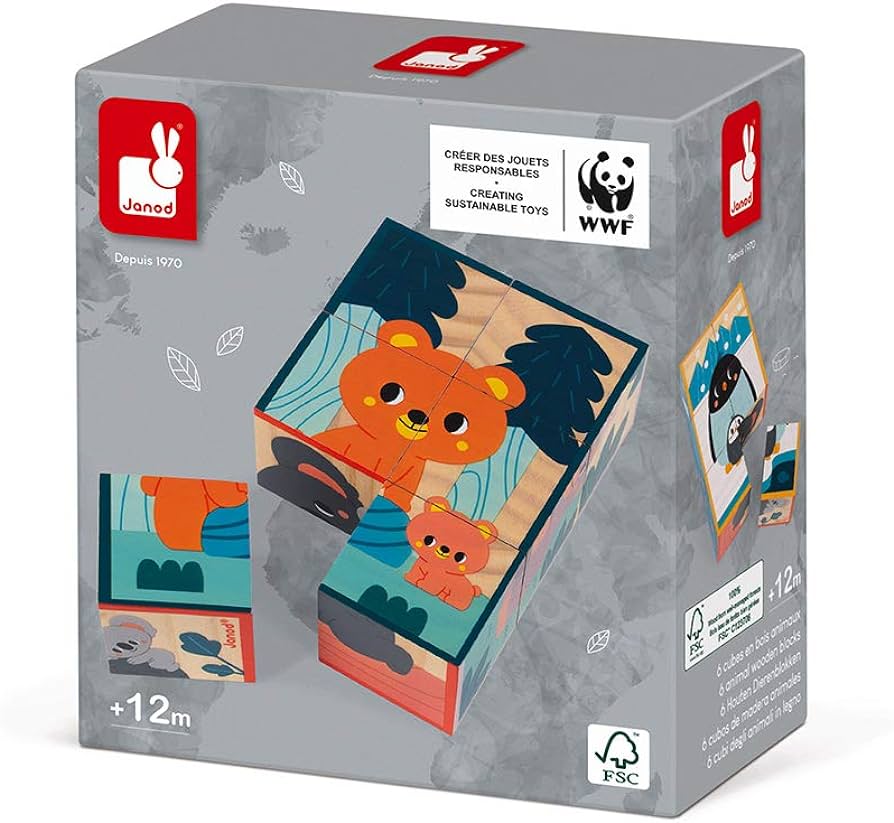 Bloques de Animales - Animals Wooden Blocks