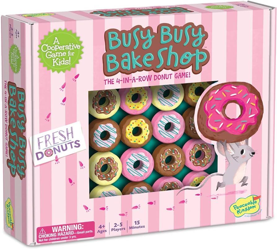 Juego cooperativo y Motricidad Fina - Busy Busy Bake Shop