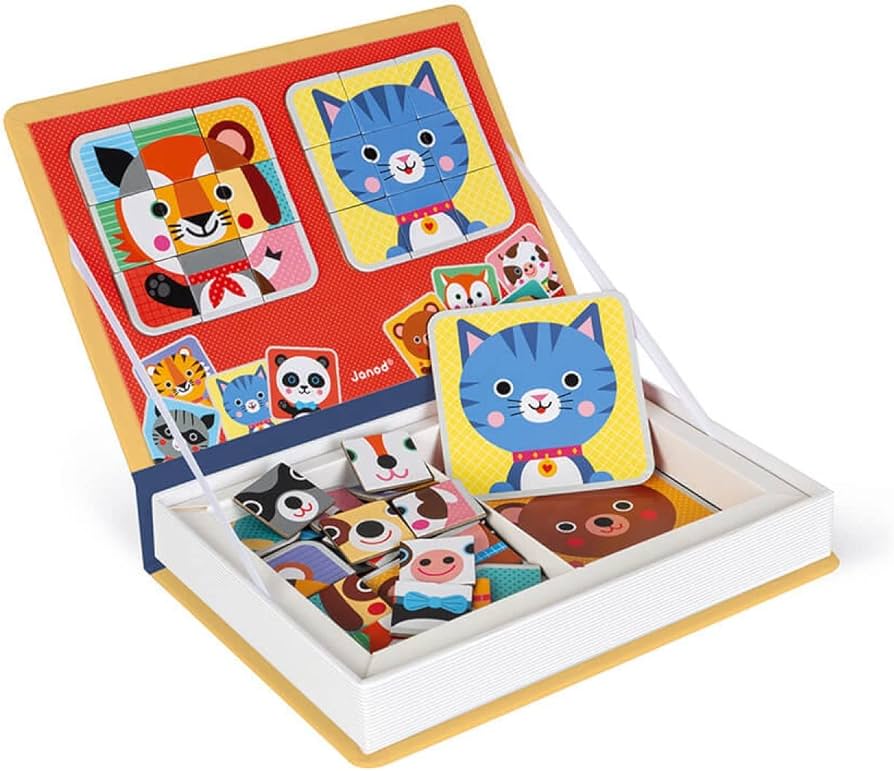 Libro Magnético Mix & Match Animals Magnetibook Janod Panamá Niños huegos didácticos Panamá PTY