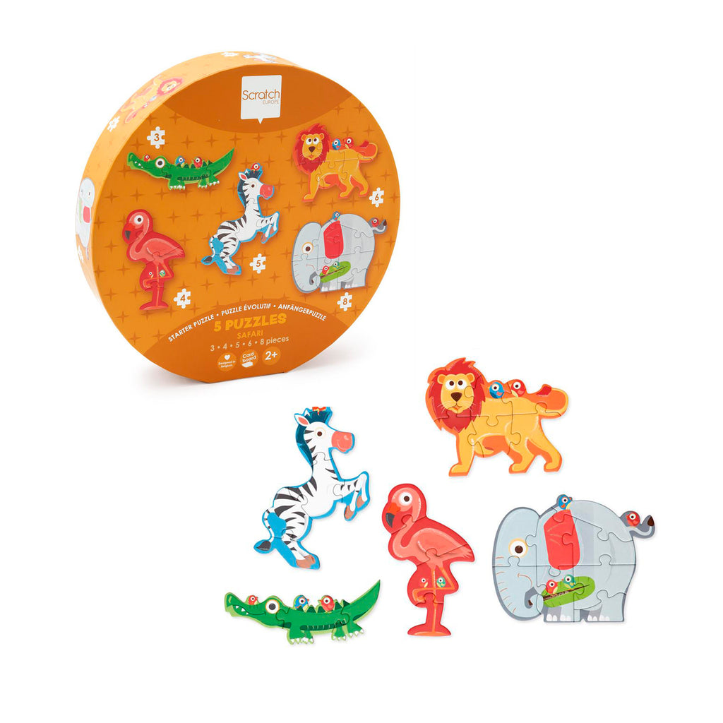 Safari - Starterpuzzle Safari 3 a 8 pcs