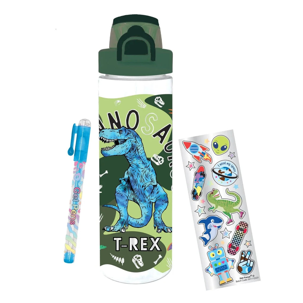 Termo Dinosaurio - Pop-Open Water Bottle Dinosaur